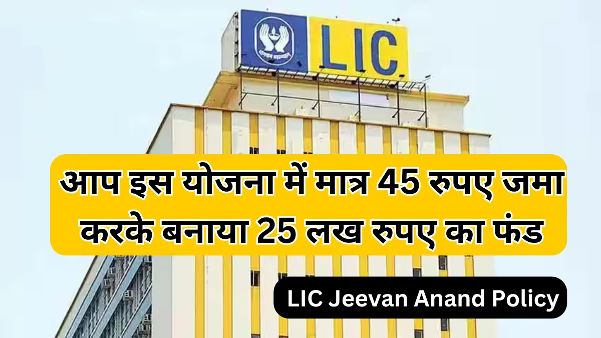 LIC Jeevan Anand Policy